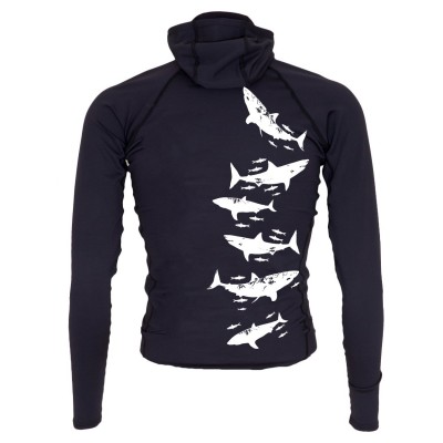 WHITE SHARKS THERMAL HOODED...